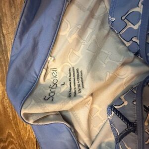 SansSoleil Blue Long Sleeve Shirt